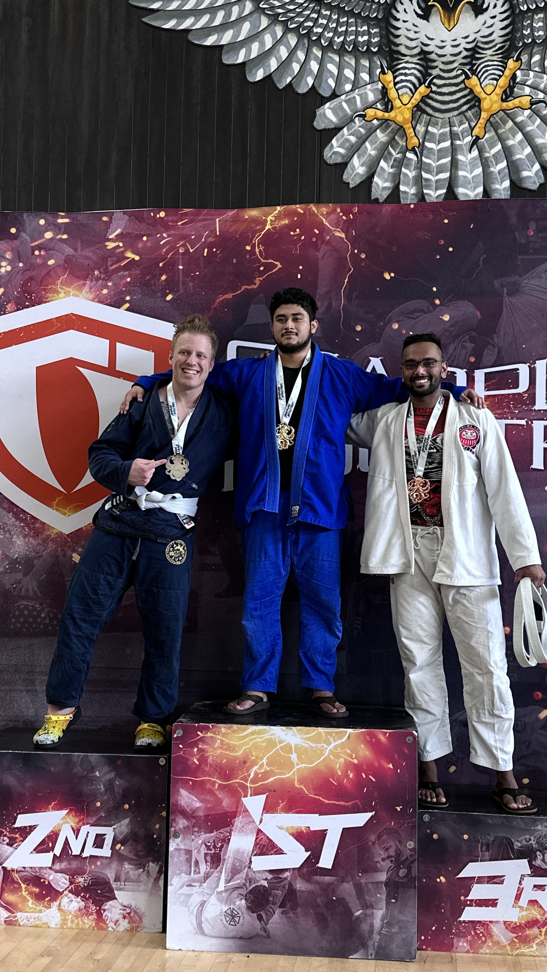 Grappling Industries February competition photo