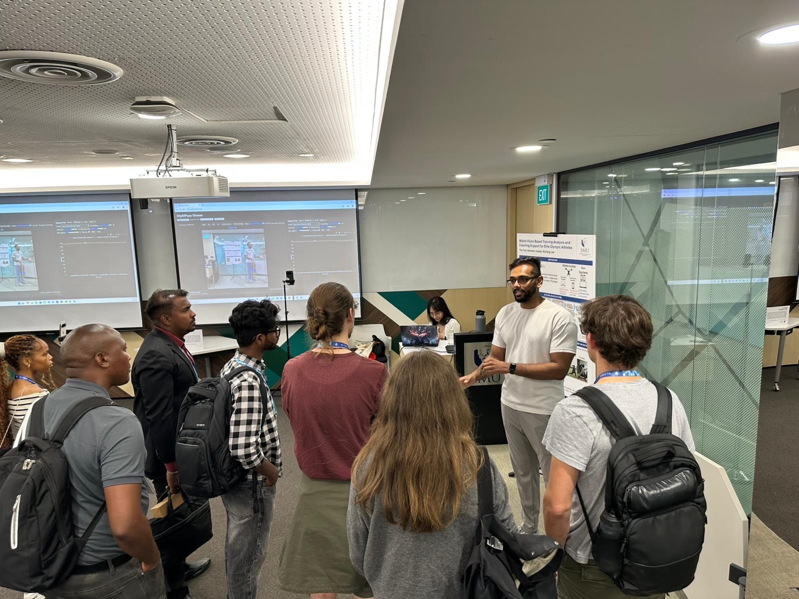 Real-time Athlete Tracking with Commodity Phones demo